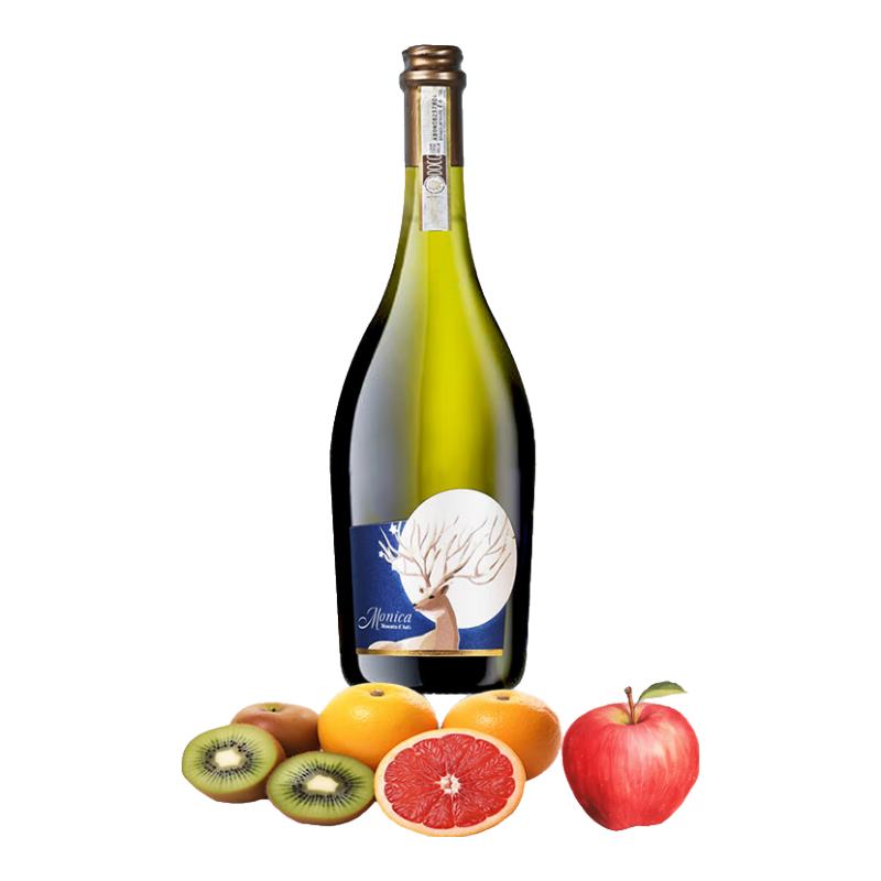 莫妮卡 甜白葡萄酒 750ml *2件 47.5元/件 共95元包邮