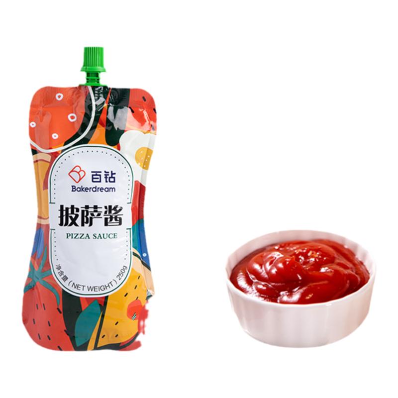 百鉆披薩醬250g*2袋 做比薩意大利面 7.5元