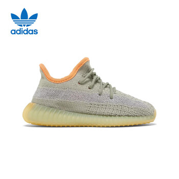 plus：阿迪达斯 儿童运动鞋 Yeezy350