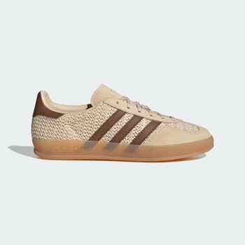 adidas 阿迪达斯 三叶草系列 女 GAZELLE INDOOR W 休闲鞋 JS1418 浅棕色 37