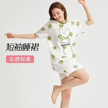 都市丽人 女士家居服睡裙 （任选2件）