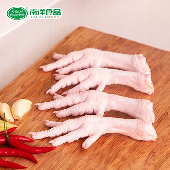 同德义利白羽鸡爪2斤/袋圈养凤爪烤鸡爪子卤鸡爪冷冻食品