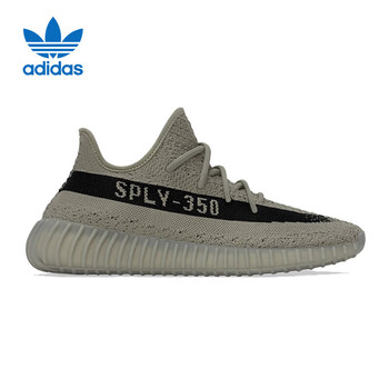 阿迪達(dá)斯Yeezy350椰子夏日透氣青少年學(xué)生運(yùn)動(dòng)鞋 36