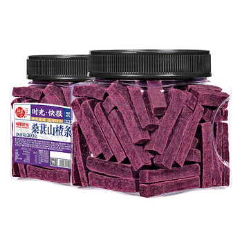 首购：每果时光 山楂条 300g