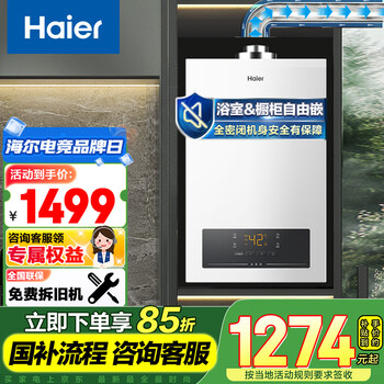 海尔 燃气热水器 ZH3 13升