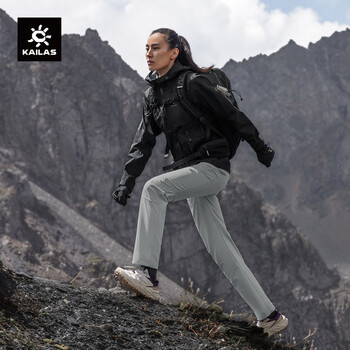 凯乐石 T10-M软壳裤CORDURA耐磨细绒保暖户外登山透气防风裤女款