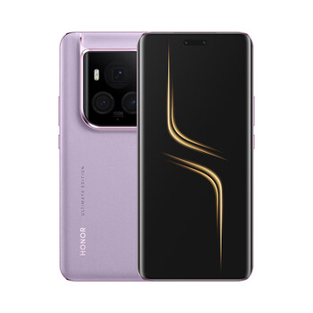 PLUS会员：Honor荣耀 Magic6 至臻版 手机 天穹紫 16+512G