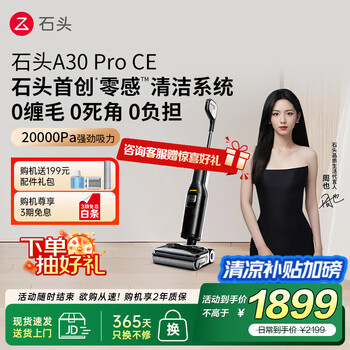 石头 Roborock A30 Pro CE 无线洗地机