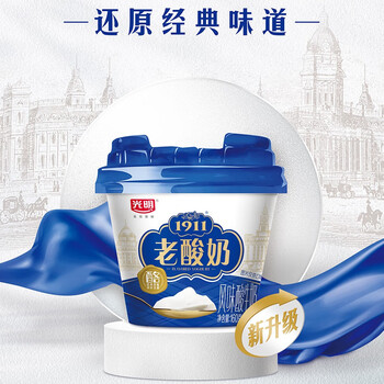 限川渝地區(qū)：Bright 光明 1911 老酸奶 160g 單杯裝
