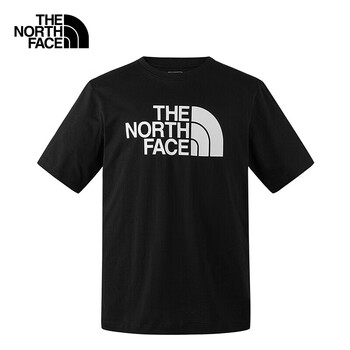 北面TheNorthFace戶外休閑舒適透氣圓領(lǐng)半袖春夏棉T恤JK3L
