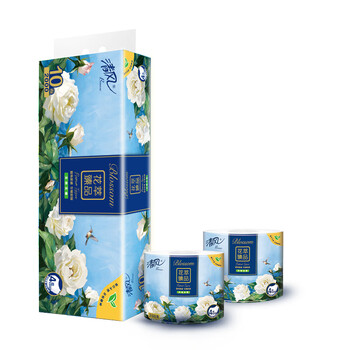 清风 花萃臻品 卷纸 4层200g10卷