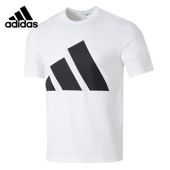 阿迪达斯 adidas男夏季时尚大LOGO运动休闲短袖T恤 JE8943