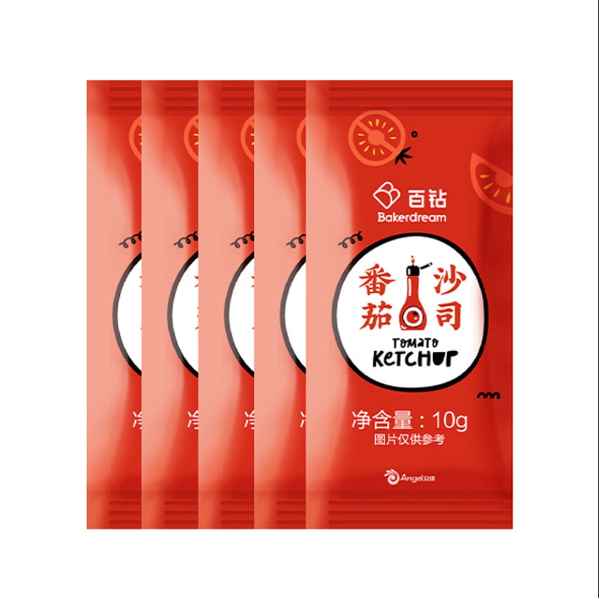 百钻番茄酱10g*15条 番茄沙司 7.74元