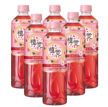 统一 植觉洛神花茶 500ml/瓶*6