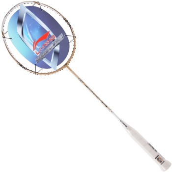 LI-NING 李宁 CS1700 TD版 羽毛球拍 全碳素单拍（土豪金）