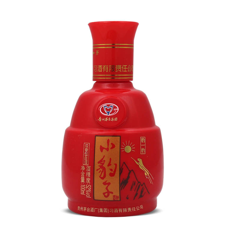 茅台小豹子酒（豹一豹）小版酒52度白酒100ML