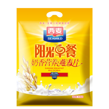 西麦阳光早餐奶香营养燕麦片700g