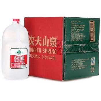 移动端：农夫山泉 饮用天然水 整箱 4L*4桶+6罐王老吉