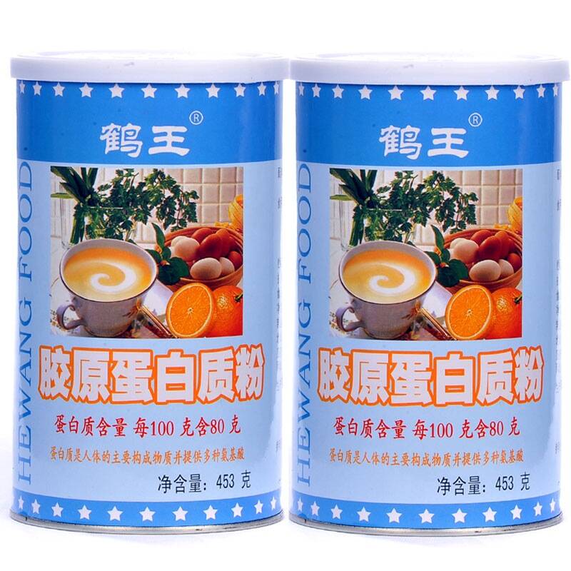 鹤王胶原蛋白质粉453g*2双桶优惠装