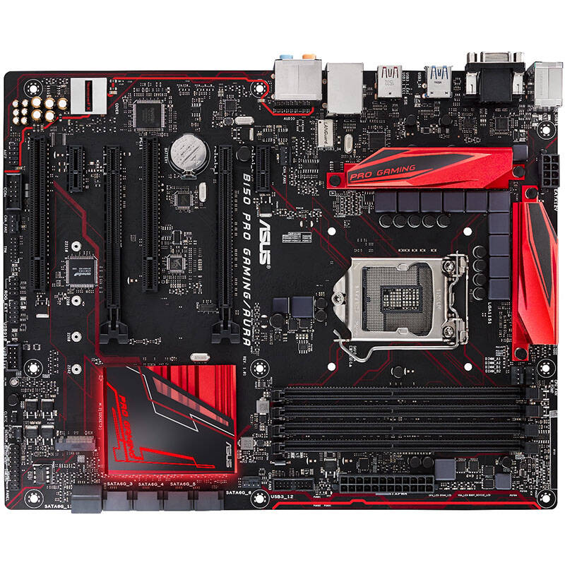 華碩asusb150progamingaura主板intelb150lga1151