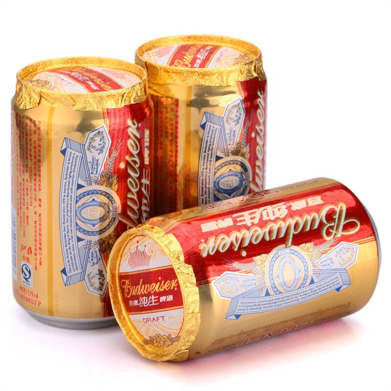 移动端 budweiser 百威 纯生啤酒 330ml*24