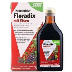 德国进口 铁元(Salus Floradix)红铁 女性孕妇补铁补血果蔬营养口服液 500ml