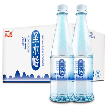 汇源 圣水峪天然矿泉水500ml×24瓶 整箱