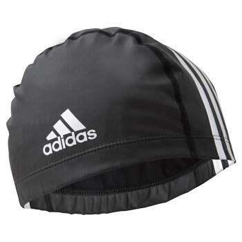 阿迪达斯adidas泳帽PU材质柔软舒适不勒头男女士长发防水游泳帽F49116